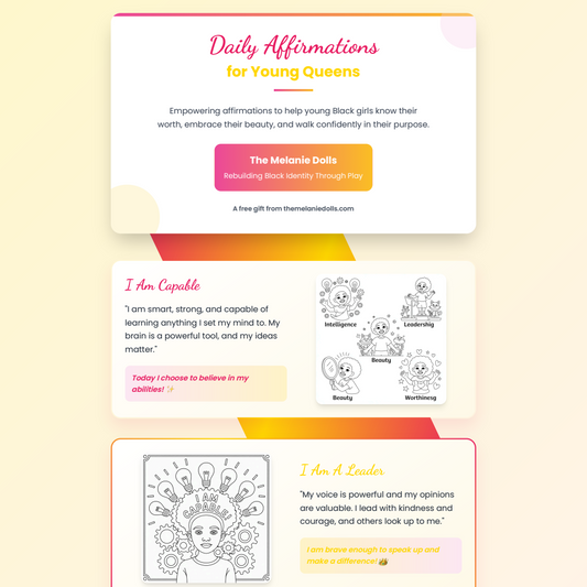 Daily Affirmations Digital Download Gift