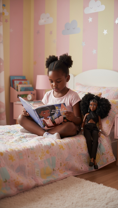Breonna Black Girl Doll with Free Children's Book | The Melanie Dolls