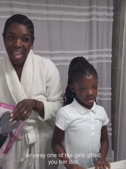 Breonna Black Girl Doll with Free Children's Book | The Melanie Dolls